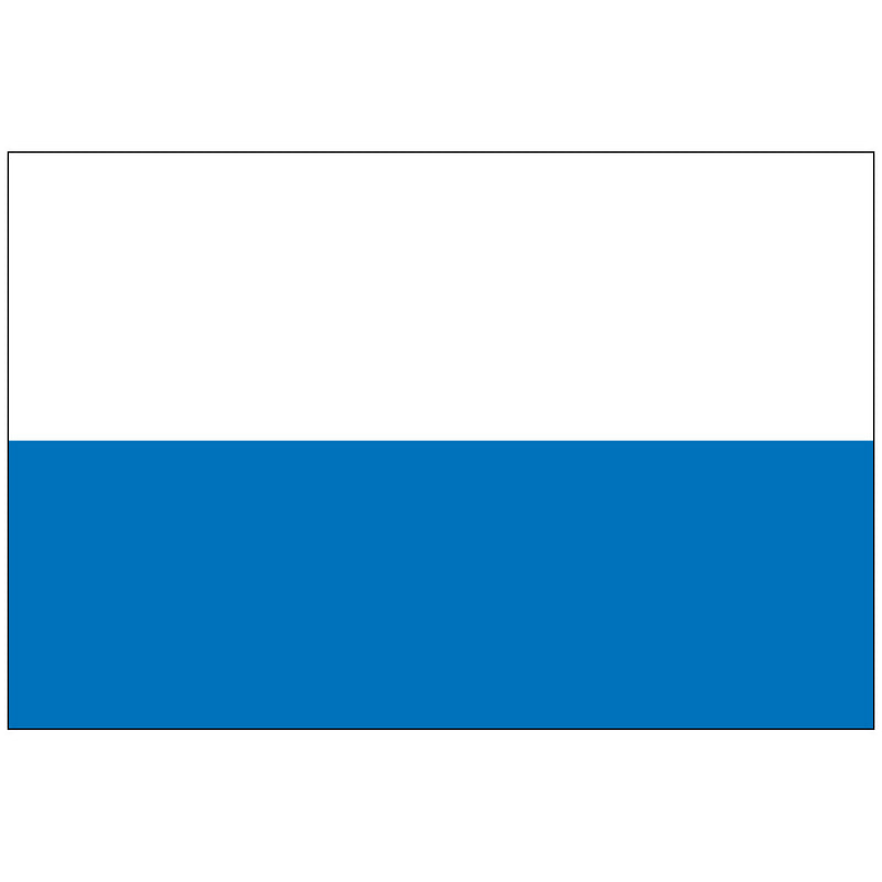 Load image into Gallery viewer, The flag of San Marino, featuring two horizontal bands of white and light blue.

