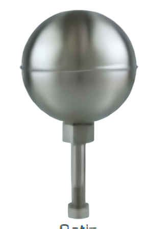 Satin Stainless Steel Ball Flagpole Ornament - 5/8