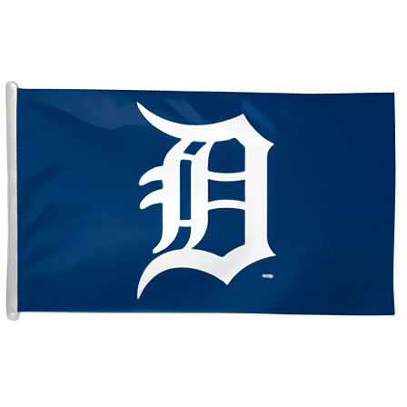DETROIT TIGERS FLAG - DELUXE 3' X 5' MLB