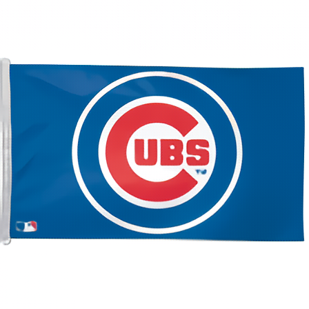 CHICAGO CUBS C CUBS LOGO FLAG - DELUXE 3' X 5'