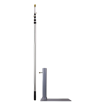 Ultimate Tailgaters Portable Aluminum Flagpole Package