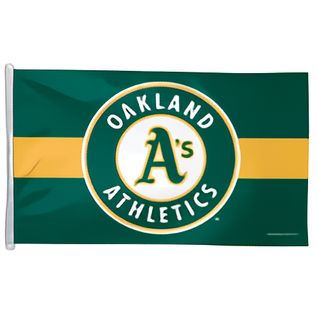 OAKLAND A'S FLAG - DELUXE 3' X 5'
