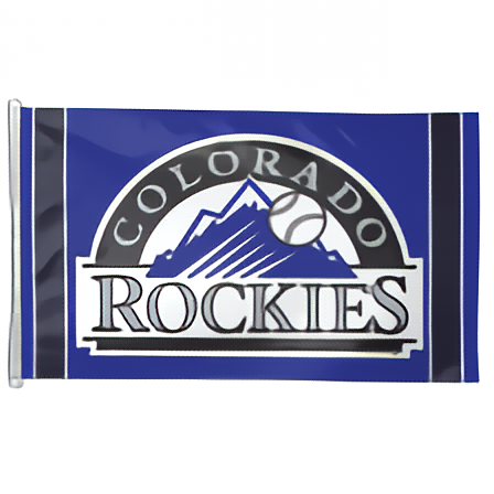 COLORADO ROCKIES FLAG - DELUXE 3' X 5' MLB