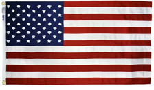 6'x10' Nylon American Flag for Automatic Flagpoles