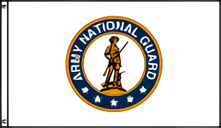 3'x5' Nylon US National Guard Flag